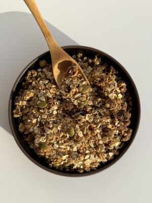 Prune+coconut Granola